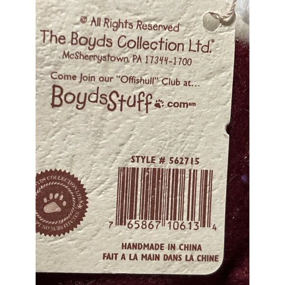 Boyds The Head Bean Collection Friends Make A Great Pair Teddy Bears - Picture 4 of 10